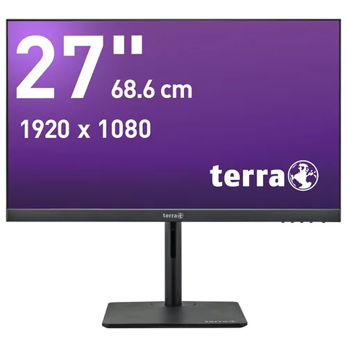 Écran PC TERRA LCD LED 2727W HA V2 Black HDMI DP USB C GreenLine Plus