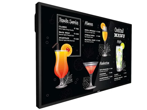 Écran plat LCD rétro éclairé par LED Philips Philips 65BDL3017P P Line 65 écran LCD rétro éclairé par LED 4K pour signal