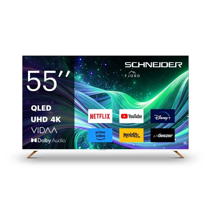 TV QLED SCHNEIDER QLED 55F1 55 pouces (139cm)