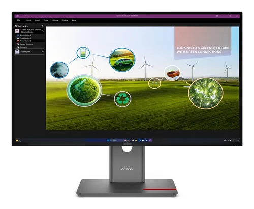 LENOVO ThinkVision P27Q 40 27p 2560x1440 IPS 120Hz Daisy Chain KVM eKVM USB C 15W Factory calibrated panel Epeat Gold TCO10