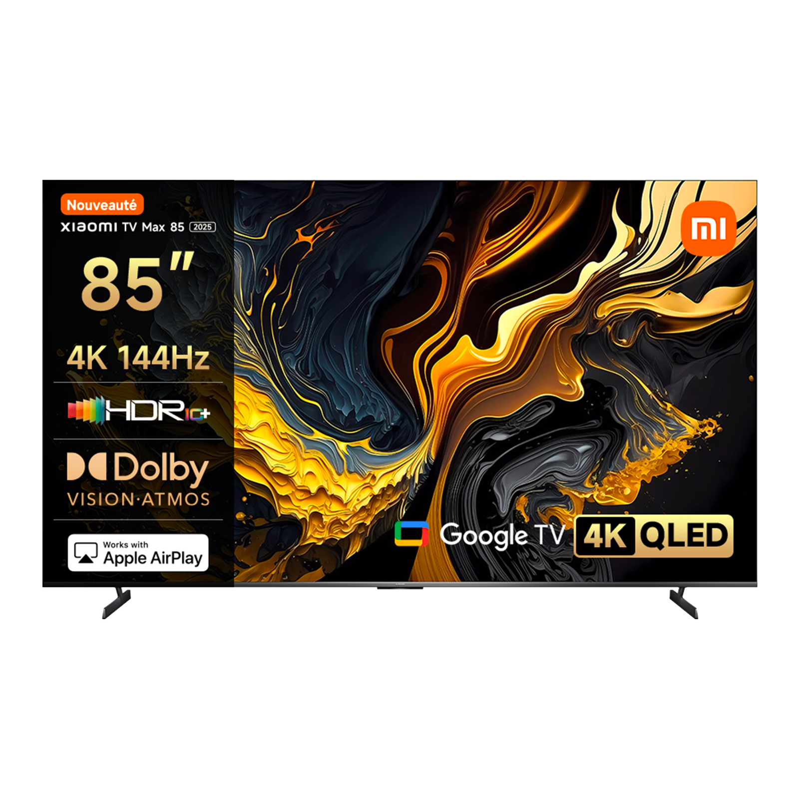 TV QLED Xiaomi Max 85 4K UHD 144 Hz Smart TV Quantum Dot