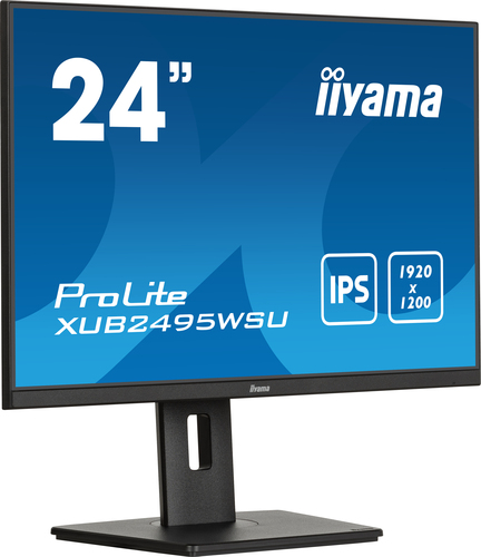 IIYAMA Écran 24' led hdmi displayport 16 10 1920x1200 pixels 75hz prolite xub2495wsu b7