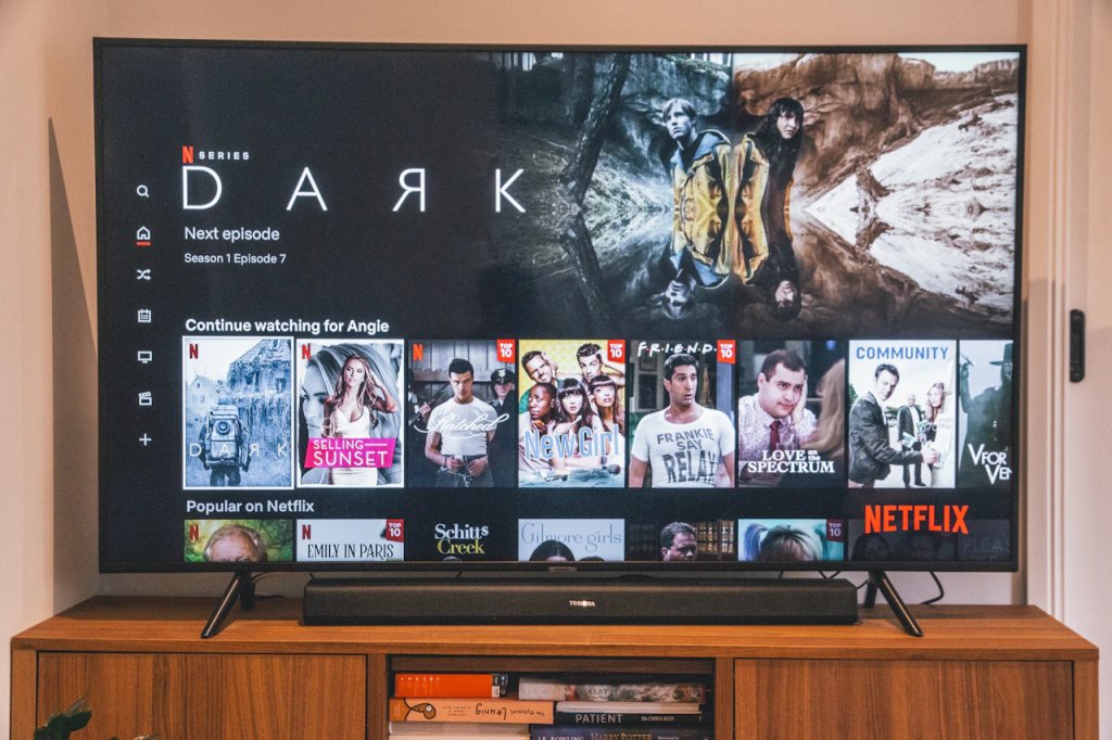 Matrice de sous-pixels RGBW d'un téléviseur LG 4K IPS LCD
