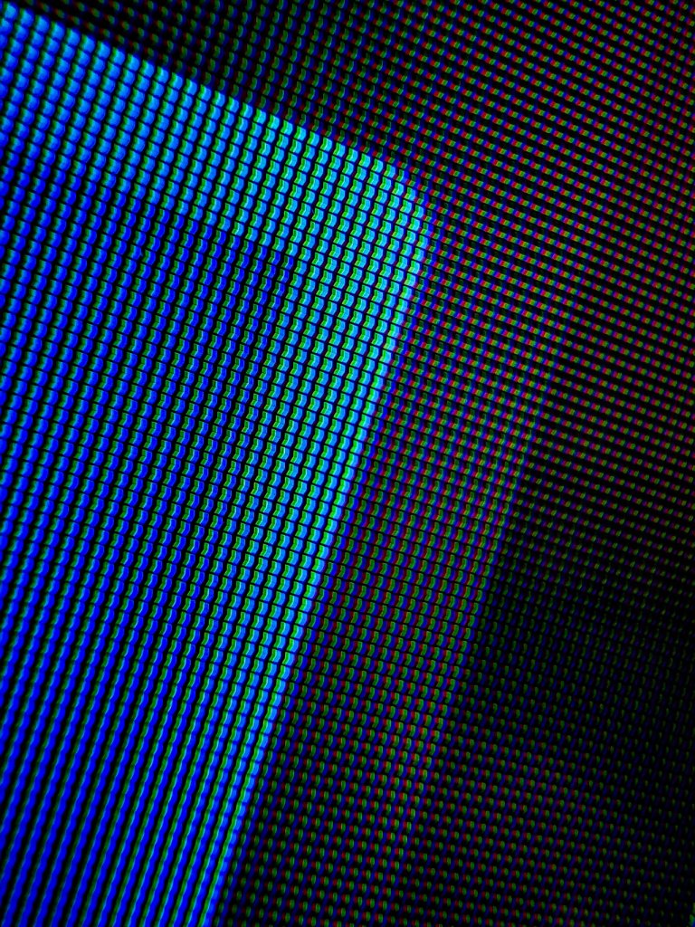 Caractéristiques image d'une TV
